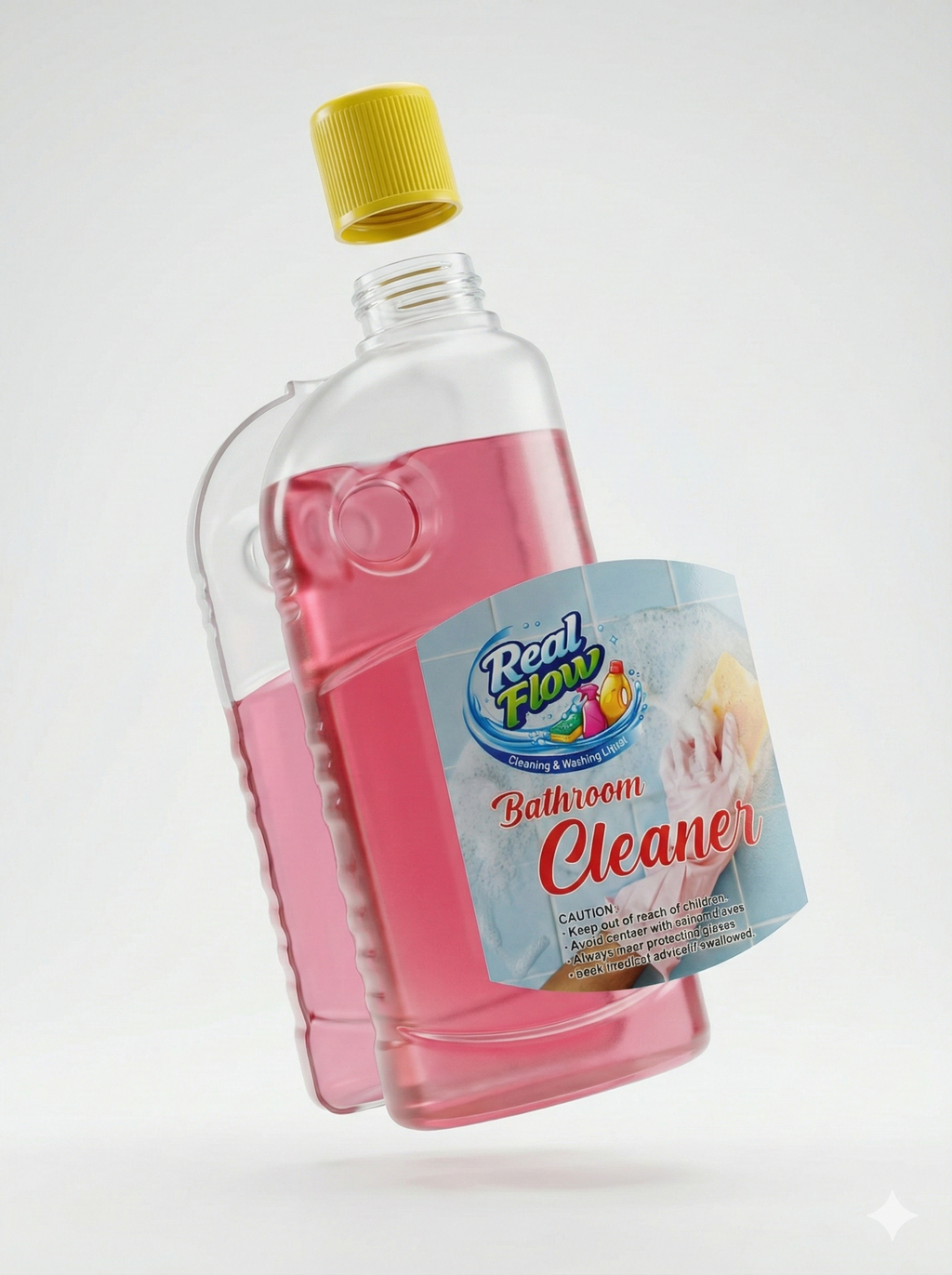 Bathroom tiles cleaner